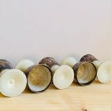 Set of 5 coffee cups mini mazagran