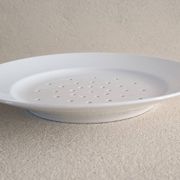 Porcelain draining plate