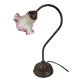 Gooseneck tulip lamp