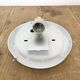 Vintage Glass Wall or Ceiling Light, 1970s