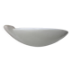 Vintage wall light, white porcelain, France 1960