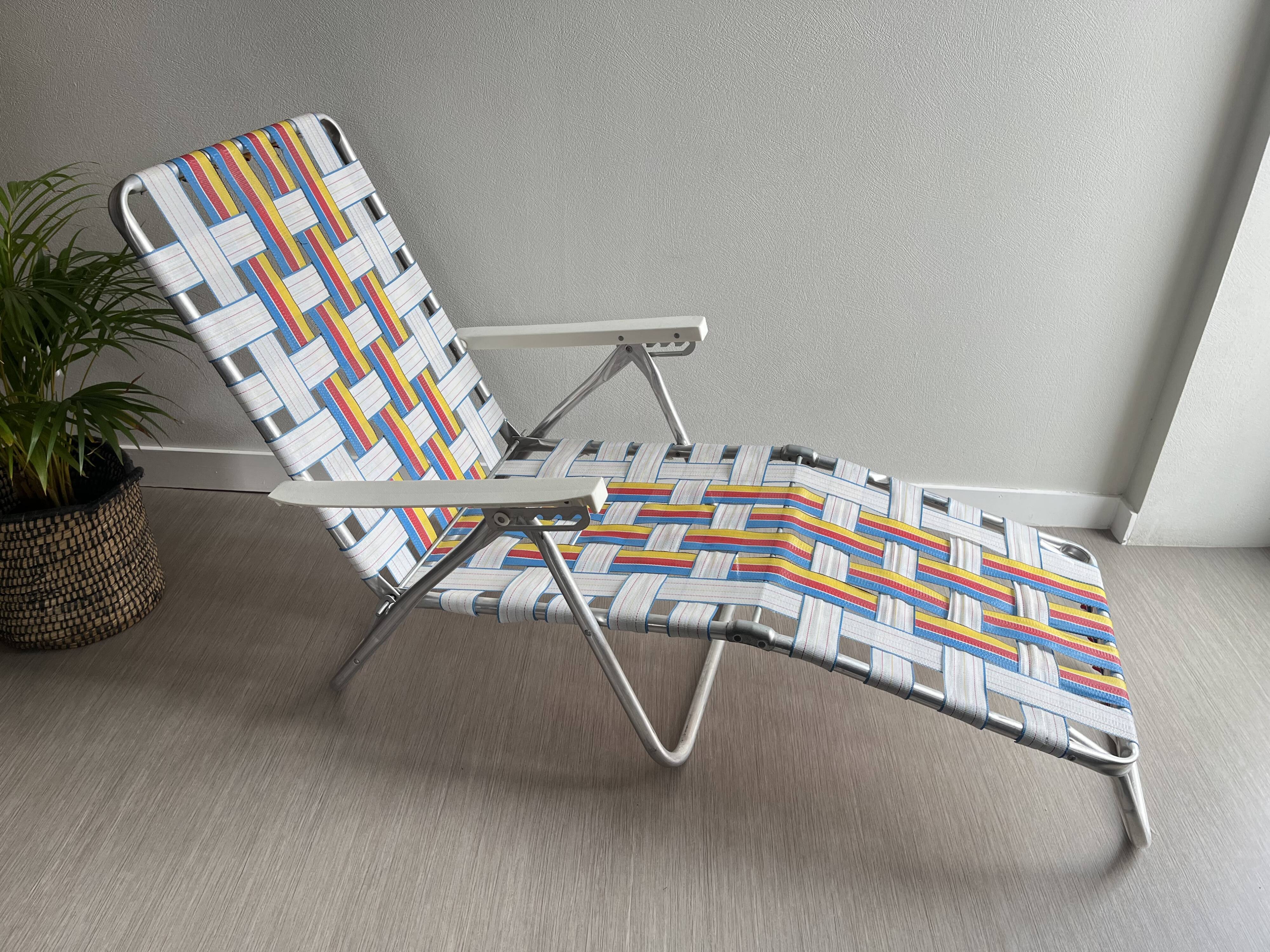 Vintage deckchair