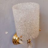 Vintage granite wall light from the 60s