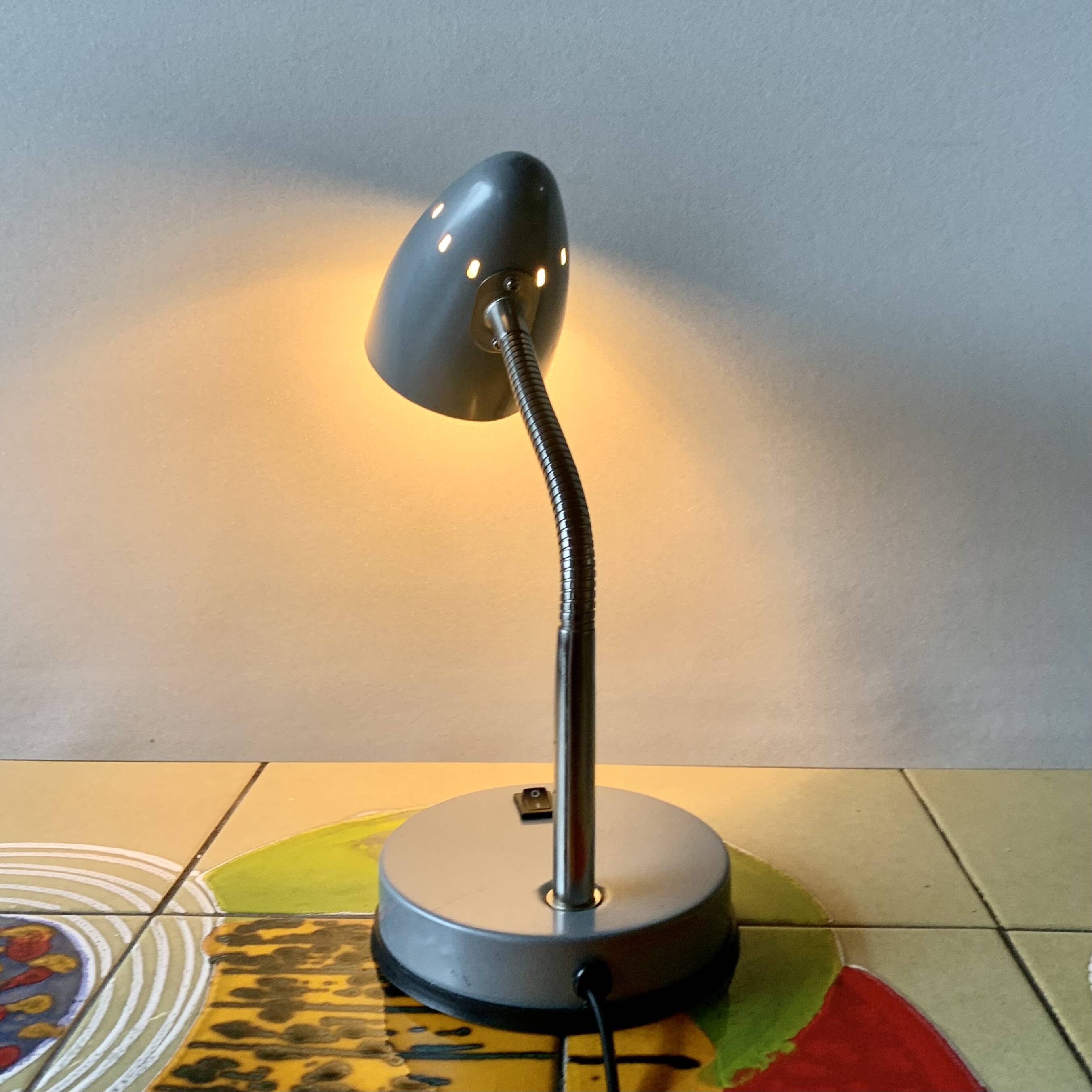 Boxford vintage metal desk lamp - made in Holland