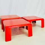 Set of 3 Gatti tables by Mario Bellini for C&B Italia