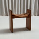 Iconic 'Jonte' stool in solid pine designed by Gilbert Marklund for Furusnickarn AB.