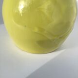 Yellow pitcher bird earthenware Vercor light relief