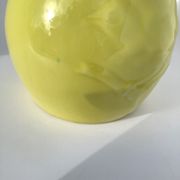 Yellow pitcher bird earthenware Vercor light relief