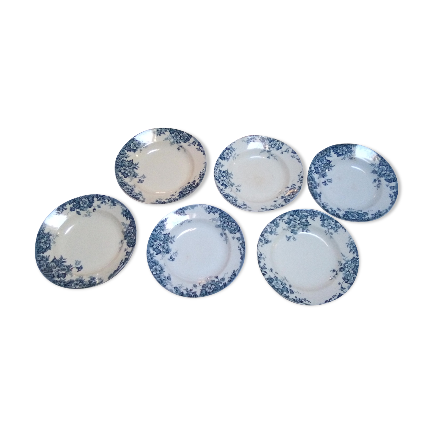 6 Marie Louise hollow plates / Hamage Wolf Mill