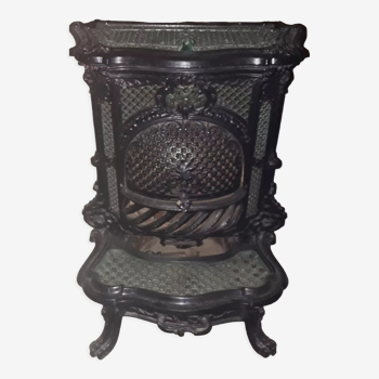 Mixed heating stove 19th century in Calais