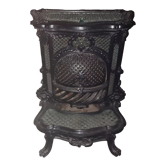 Mixed heating stove 19th century in Calais