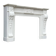 Napoleon III fireplace in statuary white marble, circa 1880.
