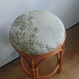 80's bamboo bar stool