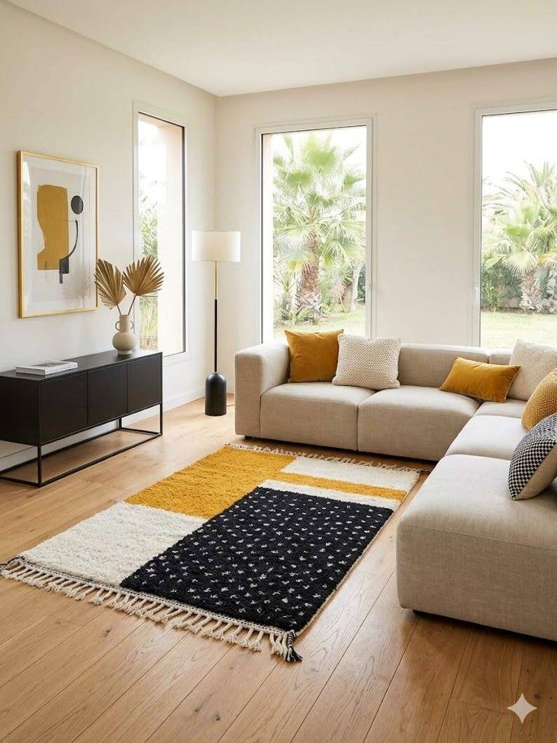Tapis marocain artisanal 200cmx100cm