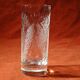 Set de 6 verres à orangeade tumbler en cristal taillé    ht 14,5 cm   ref 197/2
