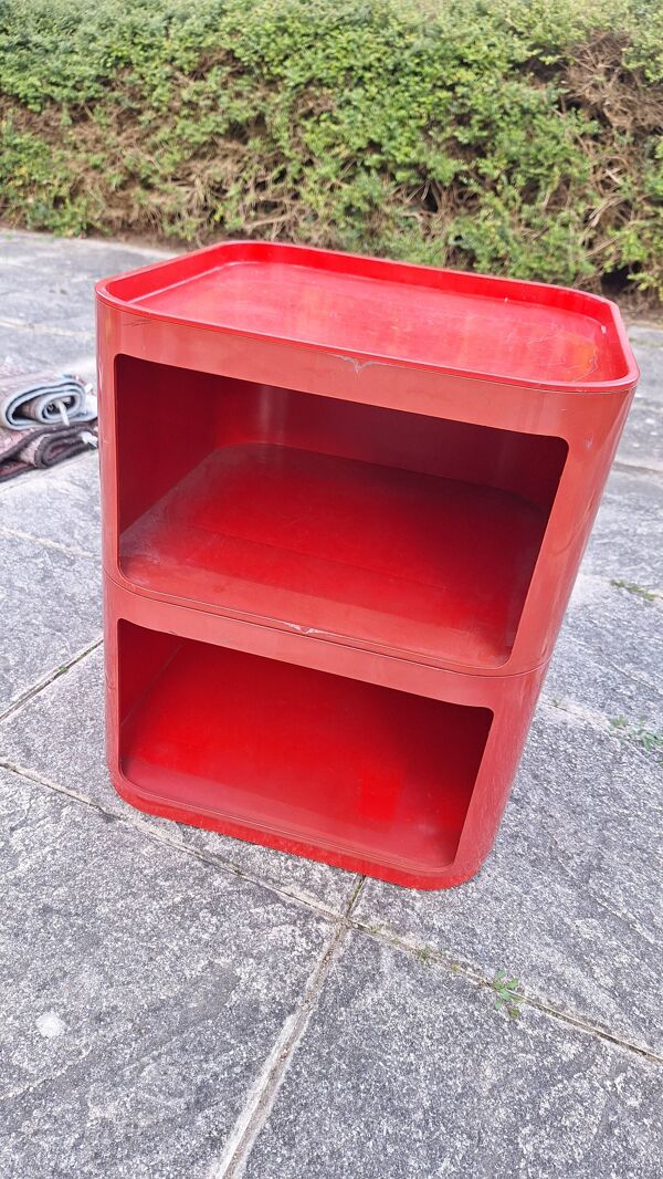 Meuble Componibili Carré Kartell – Design Anna Castelli Ferrieri – Vintage