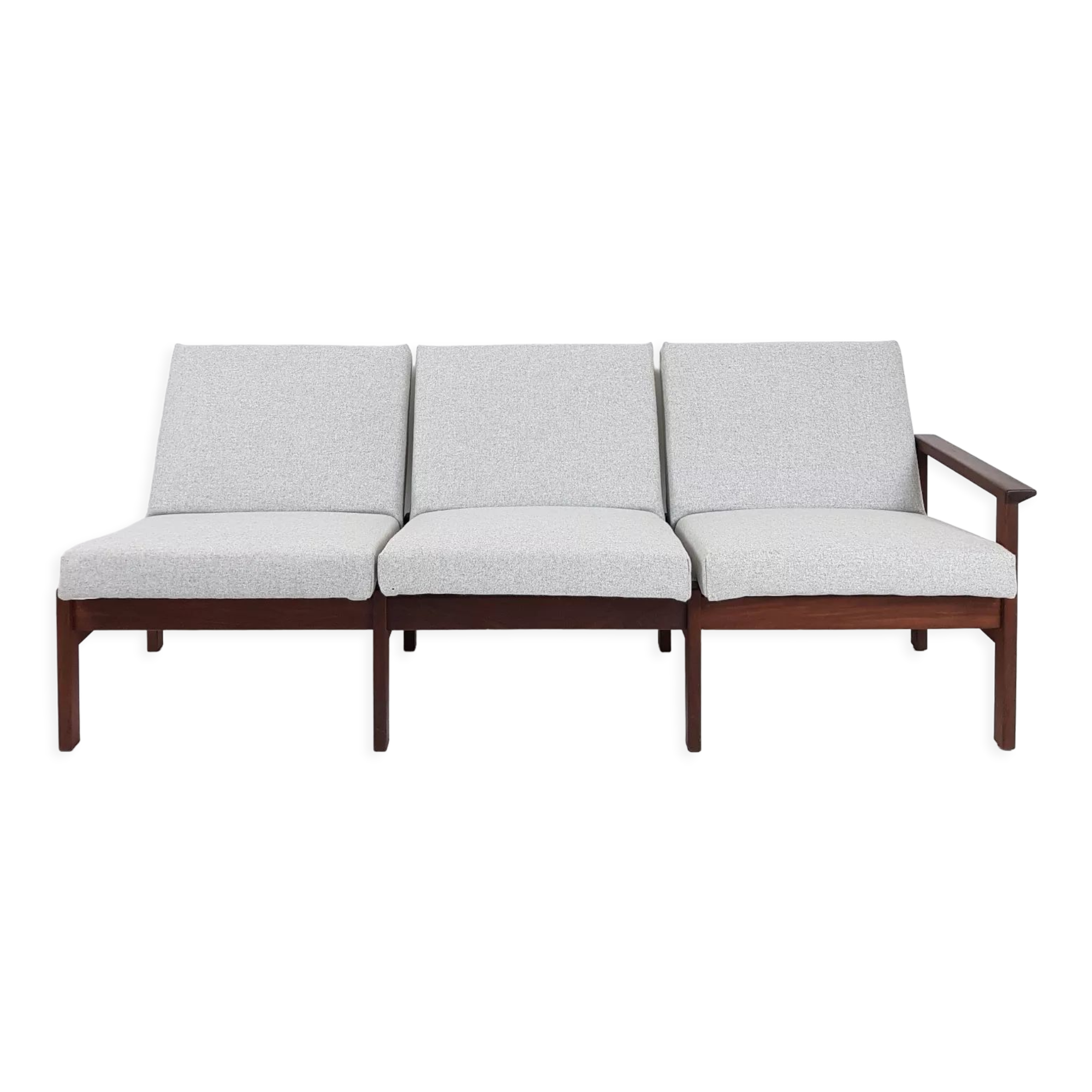 Yngve Ekström for Pastoe sofa kvadrat wool grey