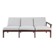 Yngve Ekström for Pastoe sofa kvadrat wool grey