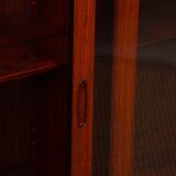 Scandinavian rosewood display cabinet by Poul Hundevad, 1960