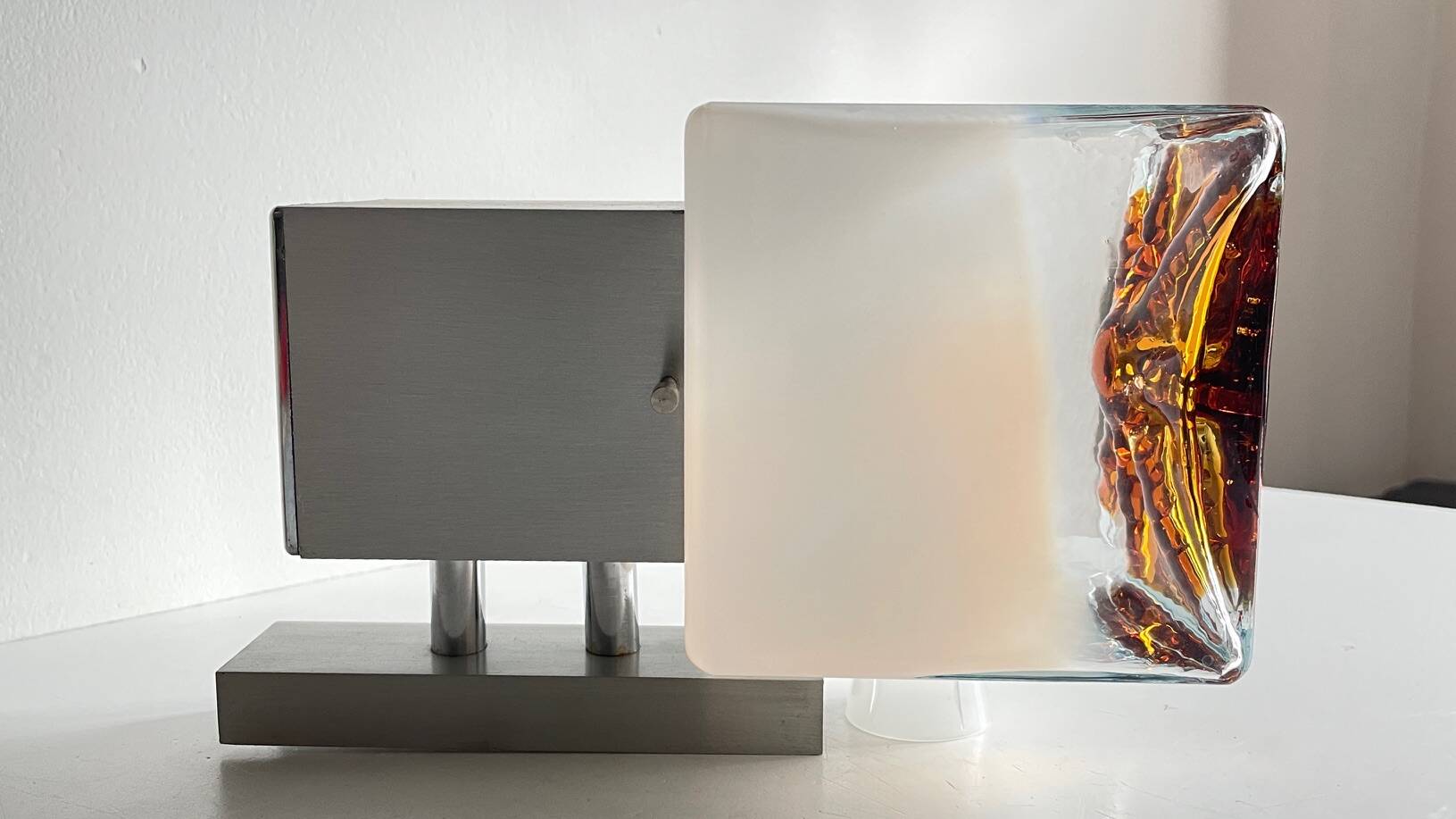 Space age style mazzega wall light