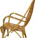 Vintage Set Rattan Chairs Armchairs Table Boho Design Sixties