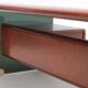 Mid-century modern glass desk, Italy 1960s
