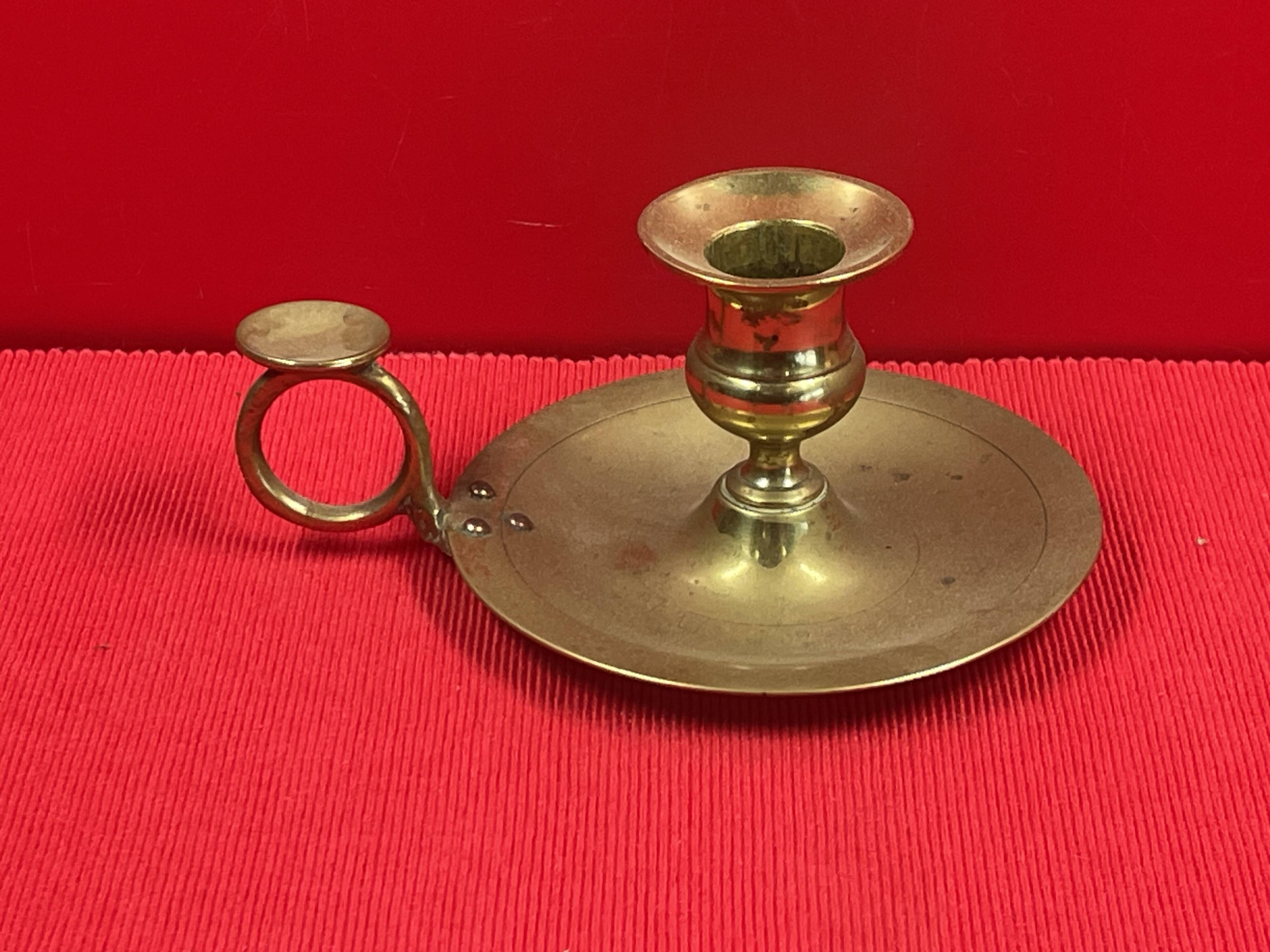 Bedroom candlestick, cellar rat, bronze/brass candlestick Louis Phili style