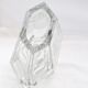 Vase en verre multi facettes