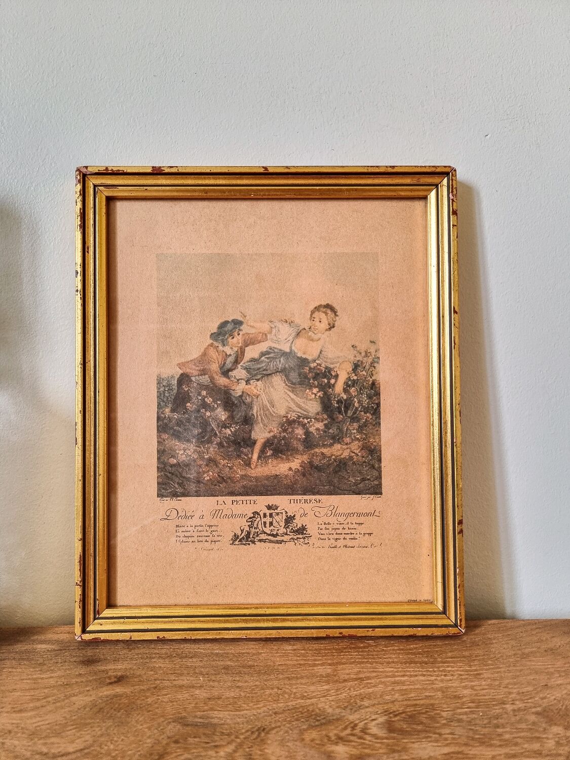 Reproduction antique print