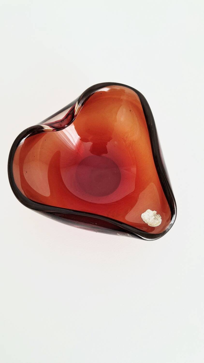 70s Glass Bowl or Ashtray