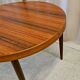 Danish mid-century extendable rosewood dining table 1960s