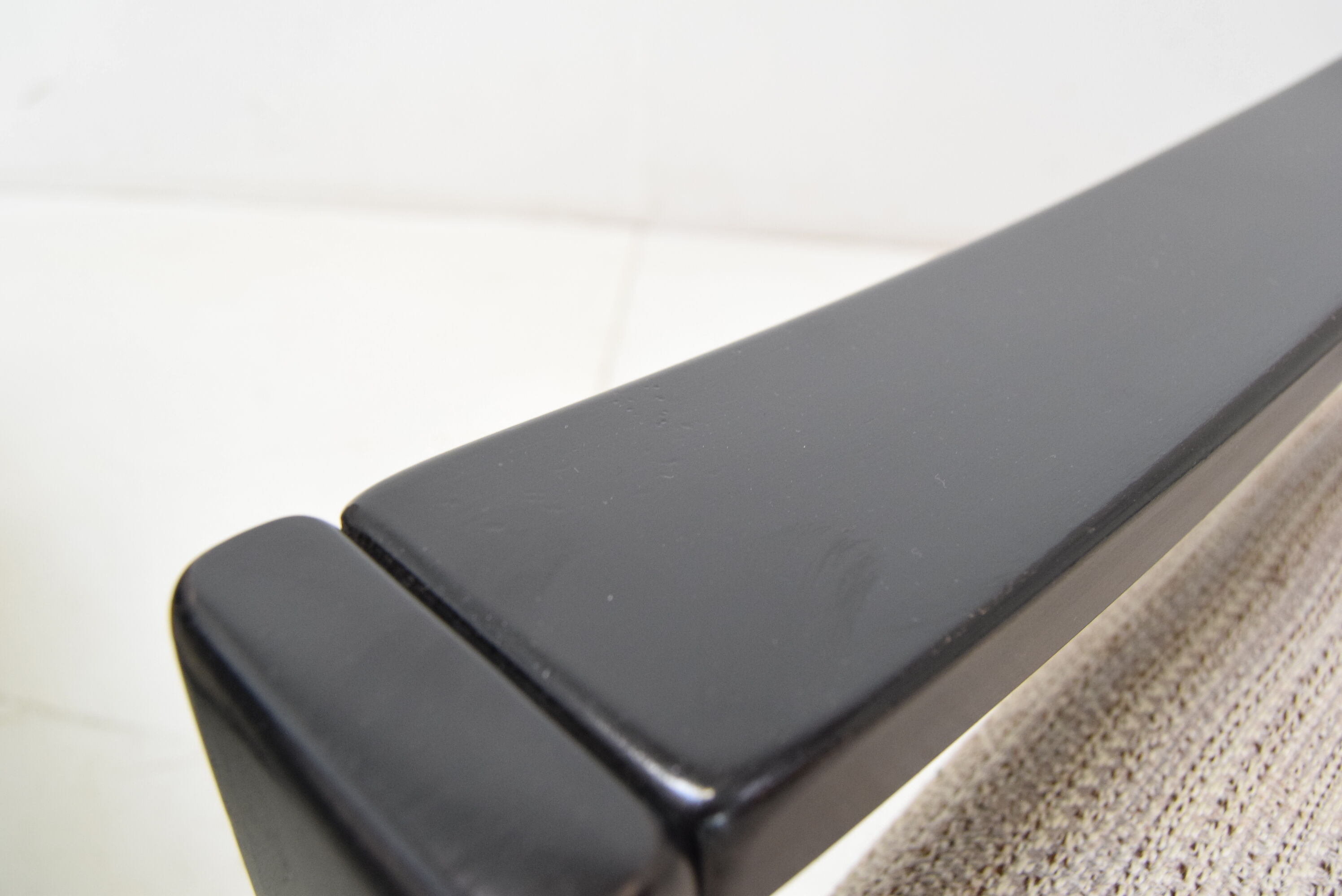 Pair of mid-century armchairs Leda Lux 1980's