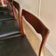 Lot de 4 chaises vintage style Niels Otto Moller