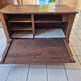 Late 19th century oak laundry chest