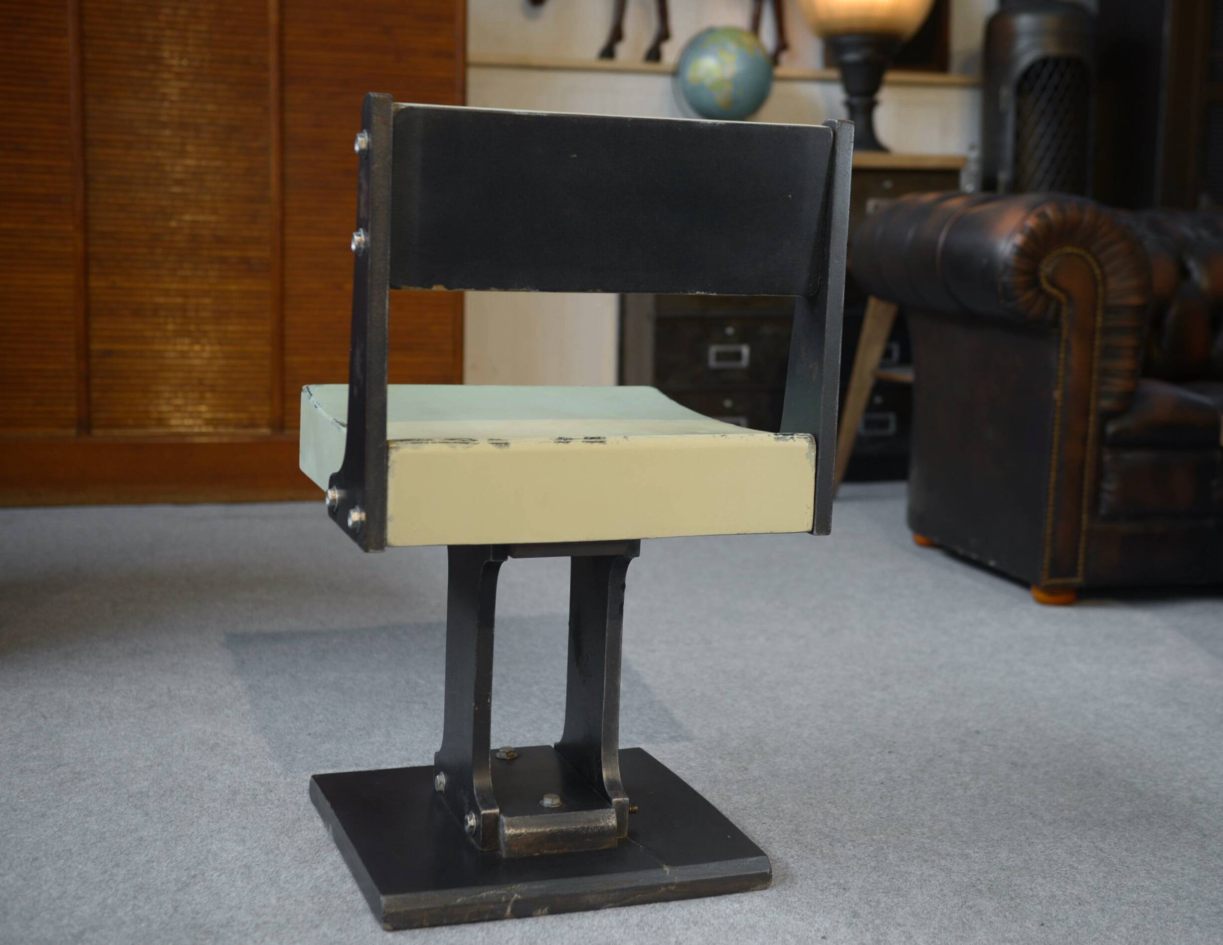 Old minimalist modernist design chair 1960's