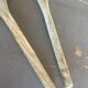 Wooden salad servers