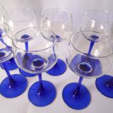 Blue balloon foot glasses