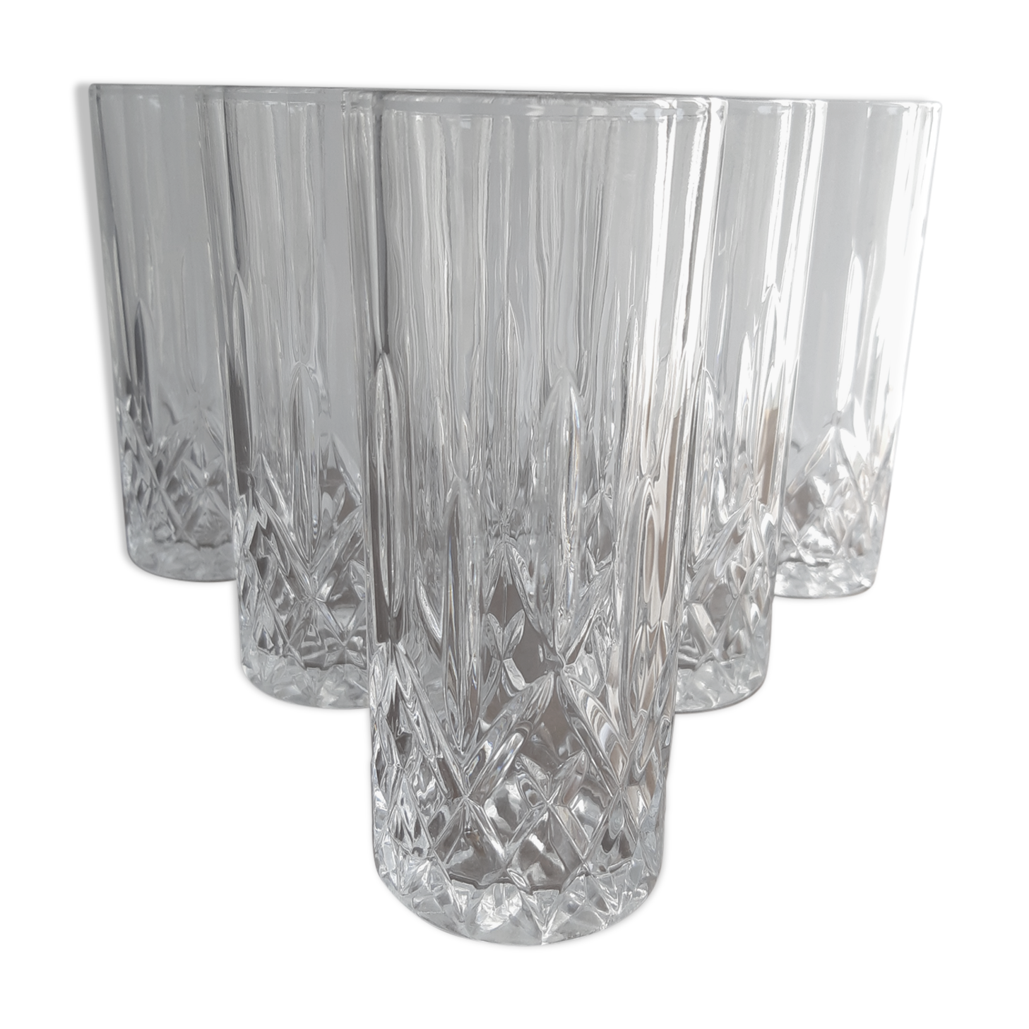 Set of 6 vintage water glasses