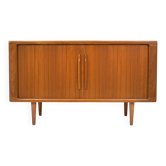 Buffet par Burchardt Nielsen Teck années 1960 Danemark (comme Dyrlund)