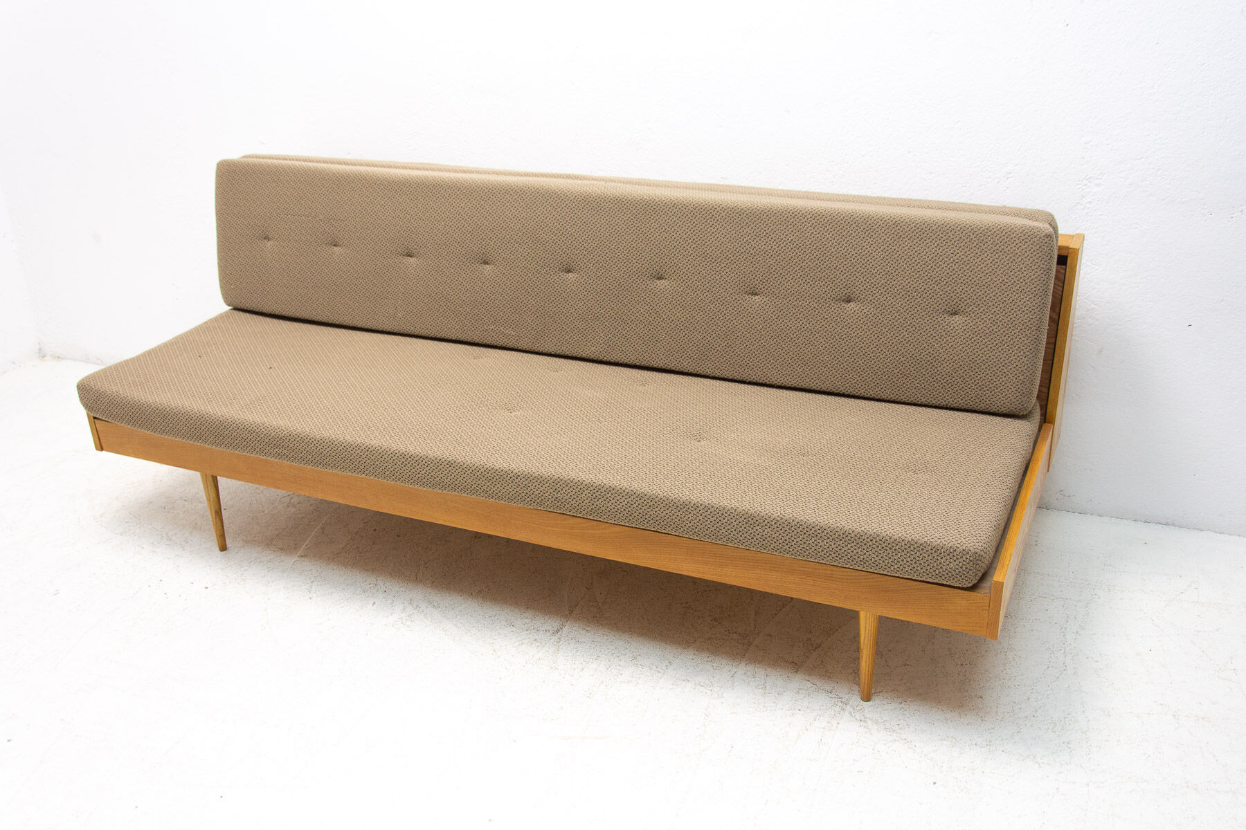 Mid century folding sofabed, 1960´s, Czechoslovakia