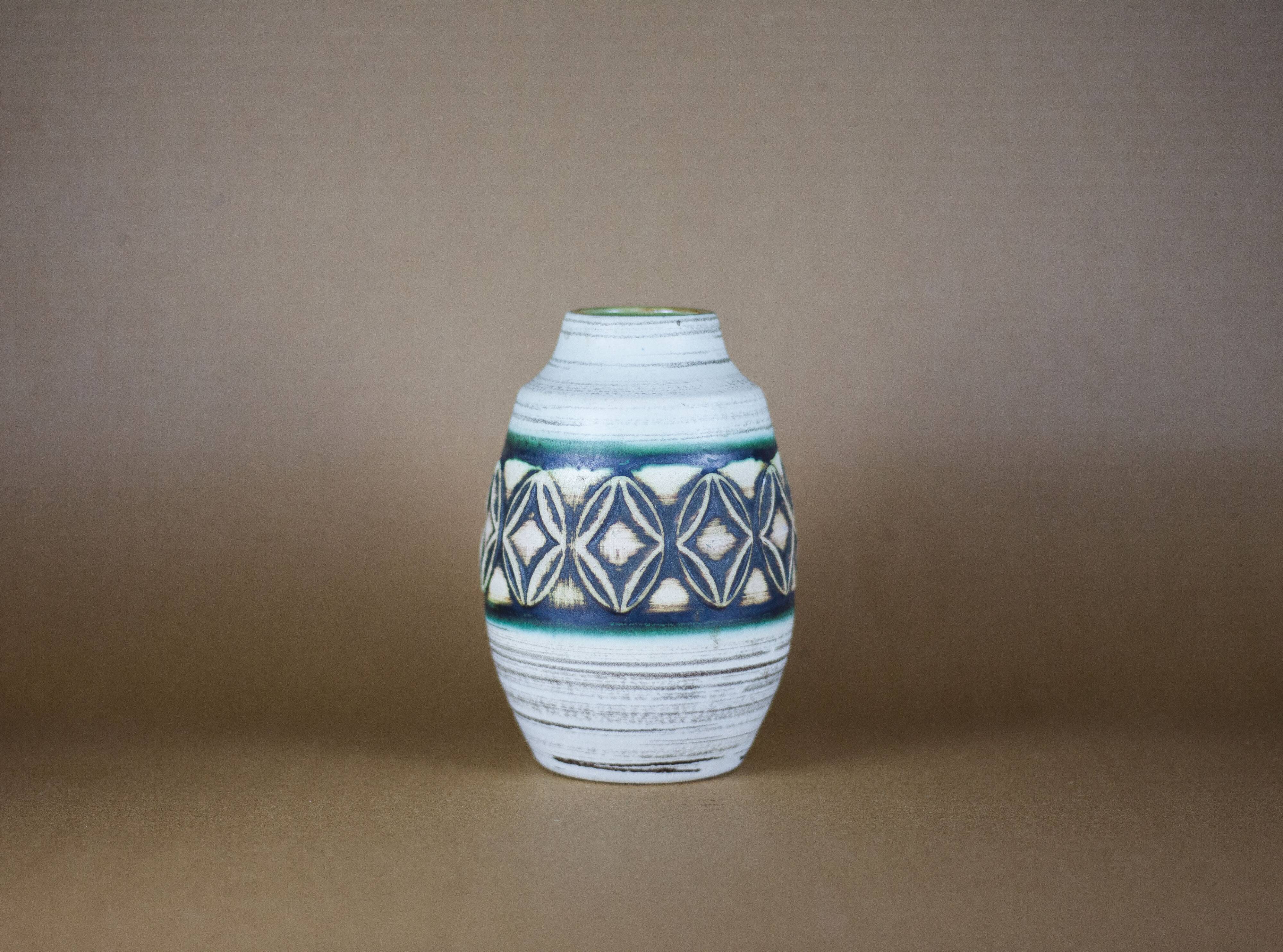 W-Germany ceramic vase, jasba vase 138-15