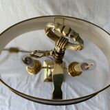 Lucien Gau's gilded bronze water bottle lamp Directoire style, 20th century