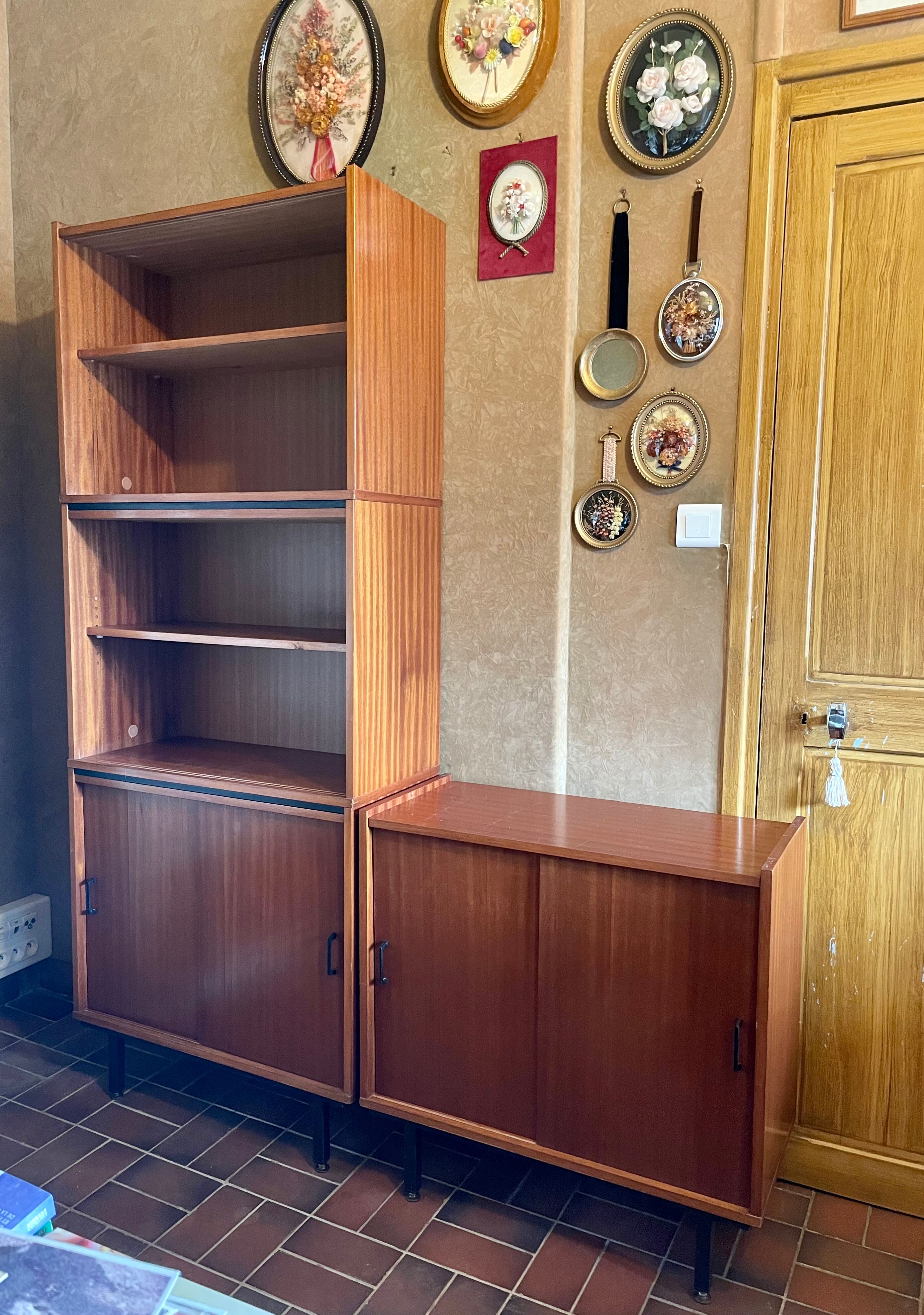 Vintage modular bookcase