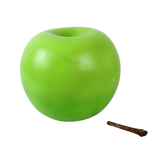 Green apple cores de terra design ceramic decorative garden