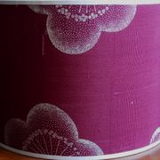 Abat-jour en soie de kimono vintage