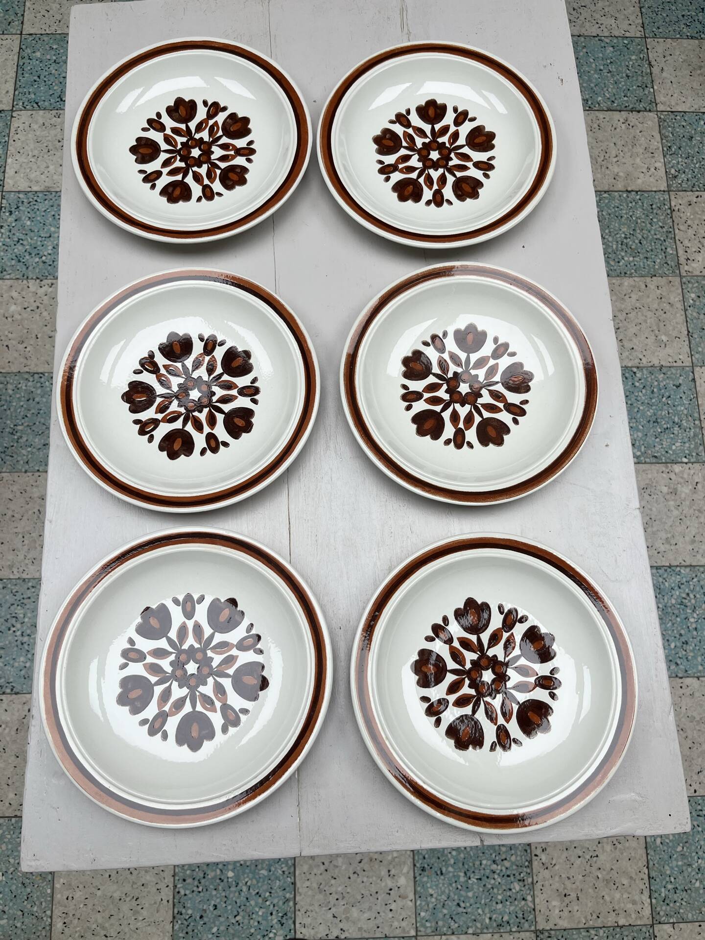 6 deep plates