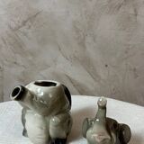 Porcelain elephant teapot