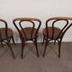 J.Kohn Bentwood Bistro Chairs, Set of 4