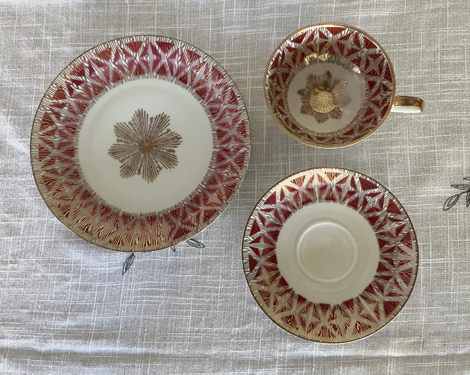 Bavarian porcelain breakfast service