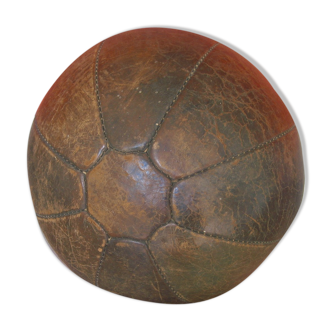 Leather ball